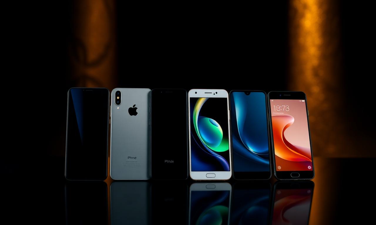 iPhones e Xiaomi de fornecedores atacadistas